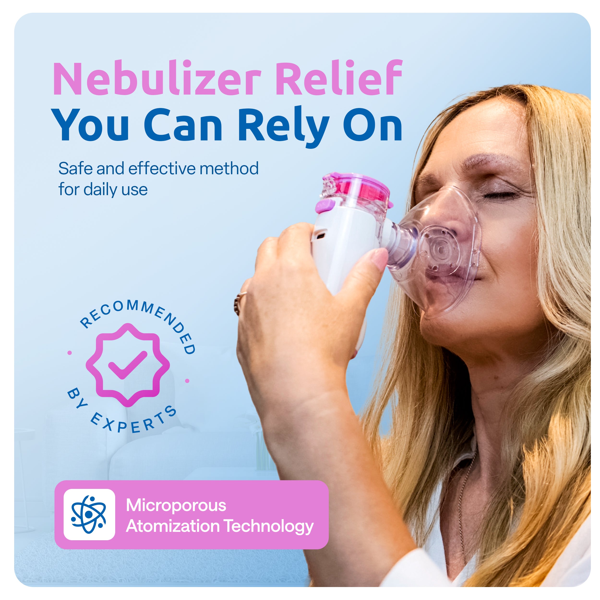 Hydra-Neb Portable Mesh Nebulizer