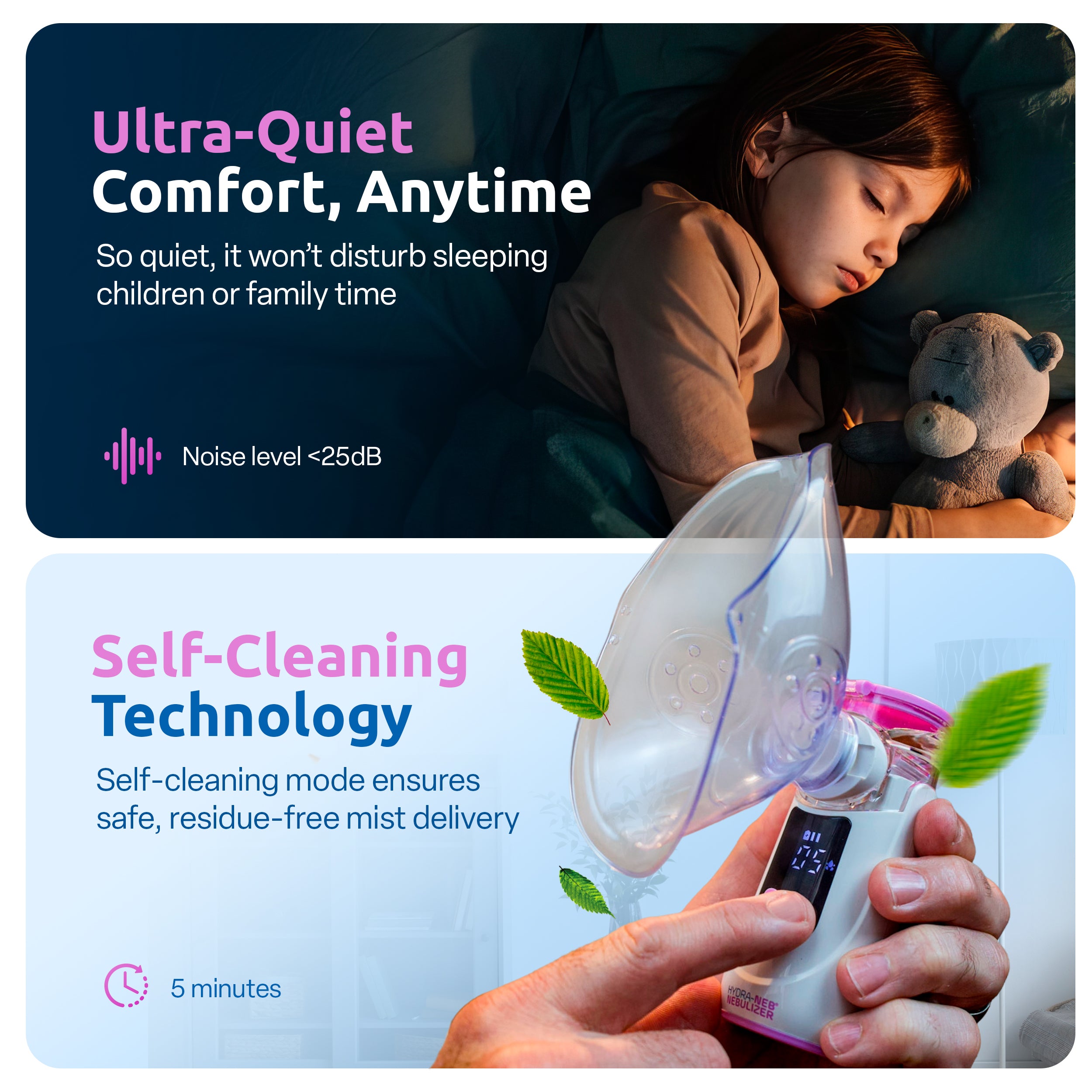 Hydra-Neb Portable Mesh Nebulizer