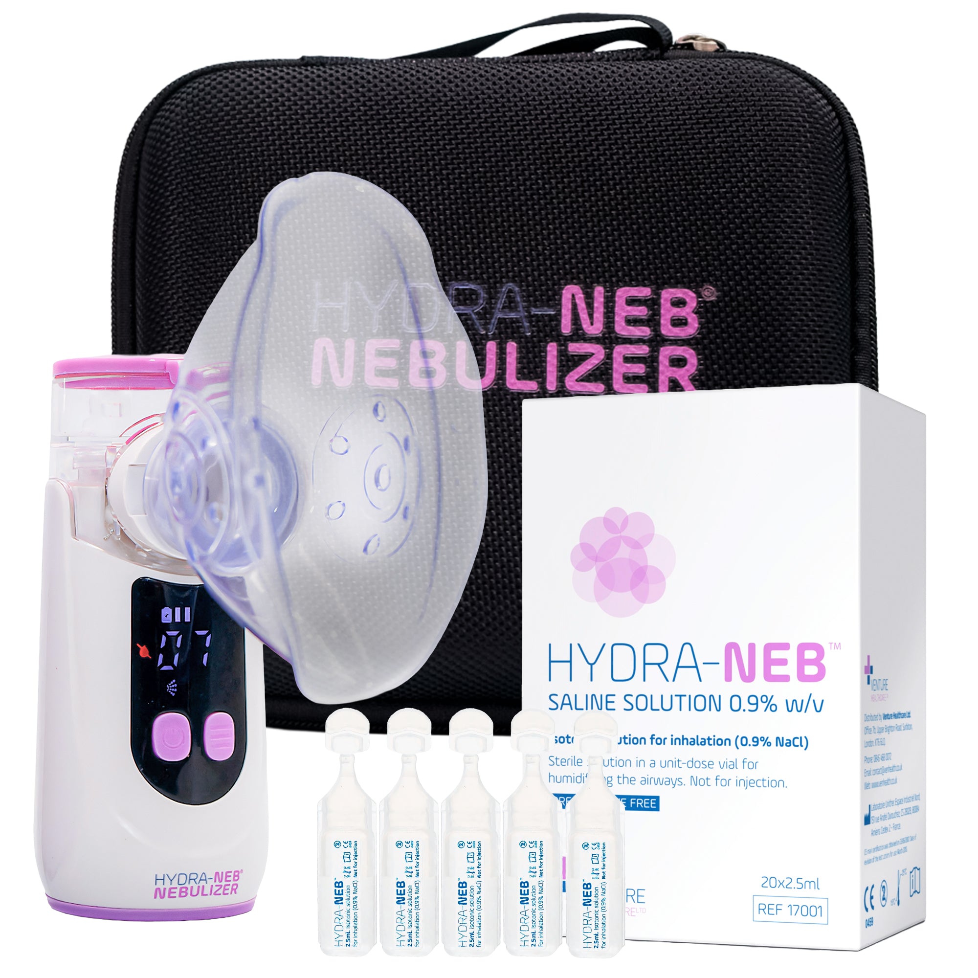Hydra-Neb Portable Mesh Nebulizer